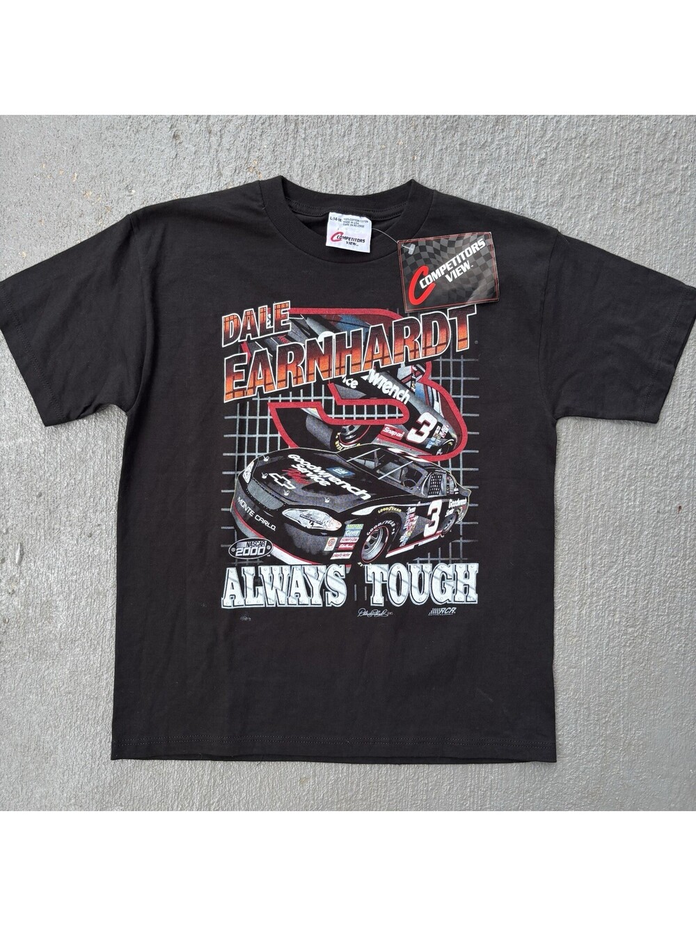 Vintage 90s NASCAR Dale Earnhardt 1999 NWT Always Touch YOUTH Large 14-16